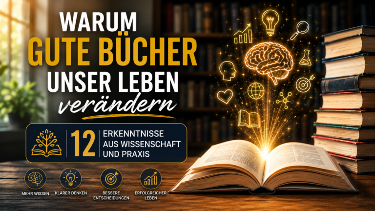 Warum gute Bücher unser Leben verändern und persönliches Wachstum fördern